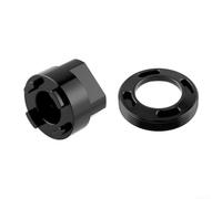 Estrattore Pedivella in Lega Alluminio 6061 Estrattore Pedivella | Compatibile per dub BB30, adatto per sram NX per gx, smontaggio , include tappo e utensile, nero oro argento(Black)