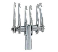 Estrattore per ammaccature in metallo, gancio regolabile a 6 dita, per tirare l'artiglio, strumento di riparazione del corpo, foglio di rimozione automatica