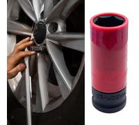 Estrattore per bulloni con bussola per ruote per chiave a impulsi da 1/2"