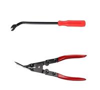 Estrattore per chiodi da portiera auto, set di cacciaviti con ganasce, pinze, strumenti per la rimozione e la modifica degli interni dei cruscotti(Pliers set)