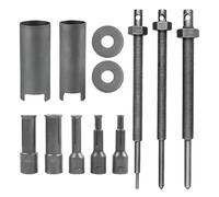 Estrattore per cuscinetti interni, per moto, 9 - 23 mm, per cuscinetti della ruota, per moto, con 5 misure di clip aperte, set di attrezzi di rimozione del cuscinetto interno, per moto e bicicletta