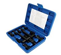 Estrattore Per Cuscinetti - Interno Cieco Per Moto, Strumento Per Cuscinetti Per Ingranaggi A Due Ganasce Regolabile, Adattamento Preciso E Resistente Con Custodia | Set Di Estrattori Per Orsi A Sfera