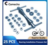 Estrattore per cuscinetti per accessori per biciclette Strumento di installazione Ruote/Mozzo Cuscinetti per bici Set di presse Strumento per pressa per telaio a coda morbida per asse BB