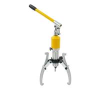 Estrattore per cuscinetti ruote, 30 cm, 10 t, estrattore idraulico a 2/3 bracci, estrattore a tamburo dei freni, estrattore a tamburo dei freni, per riparazione officina auto, giallo, acciaio, per