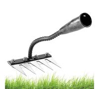 Estrattore per erbacce rimovibile per il giardino, in acciaio al carbonio, rastrello per erbacce, diserbo - zappa da giardino senza stelo, rimozione manuale delle erbacce, zappa da giardino