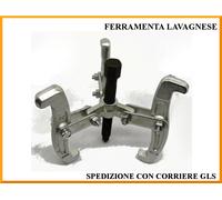 Estrattore per meccanica a 3 bracci regolabili per cuscinetti esterni o interni
