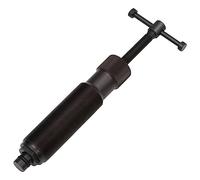 Estrattore per mozzi idraulici a cilindro idraulico, 10 tonnellate, in acciaio al carbonio, lunghezza totale 25,8 cm, con filettatura da 1,5", per officina, garage e riparazione di auto, moto
