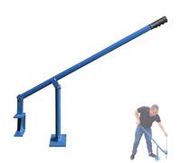 Estrattore per pali a T, Estrattore for pali con artiglio a C, dimensioni 6-12 cm, for di recinzione, colonne cemento, legno, metallo(6cm)