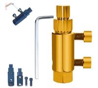 Estrattore per tubi rotti, estrattore a vite Faucet Valve Screw Extractor, Extractor, Easy out Bolt Extractor Kit for Damaged Faucet Water, Help You Remove Broken Threads Effortlessly (giallo, 1 pezzo