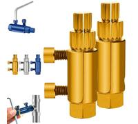 Estrattore per tubi rotti, estrattore di thread per valvole rotte, estrattore di vite Faucet Valve Screw Extractor, opening thread removal opening, Broken Faucet Removal Tool Kit for 1/2", 3/4", 1