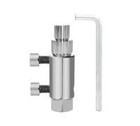 Estrattore per viti rotte di valvole angolari del rubinetto, strumento per svitare le filettature dei tubi rotti, strumento per rimuovere i rubinetti, utilizzabile per tubi G1/2 e G3/4