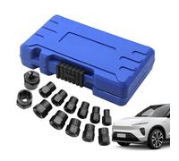 Estrattore Per Viti - Set Di Rimozione Per Utensili A Percussione | Utensili Di Precisione Antiscivolo, Problem Solving, Mozzi Ruota, Officine, Drenaggio A Induzione, Estrattore Sinistro, Addestratore