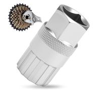 Estrattore Pignone 2-in-1 per Bici Compatibile 5-12 Velocità, Smontaggio Cassetta e Ruota Libera, Attrezzo Professionale in Acciaio Temperato per Shimano SRAM, Utensile Universale (2)