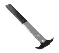 Estrattore professionale per guarnizioni con due punte a gancio per estrazione paraolio in riparazione automobilistica, con manico lungo per leva (nero)