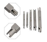 Estrattore rubinetto vite esagonale argento set 5 pz lega resistente acciaio