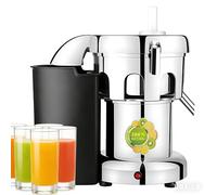 Estrattore Succo Commerciale Spremiagrumi Centrifugo Acciaio Inossidabile Resistente Macchina Elettrica For Succhi Di Frutta Verdura Alta Potenza For Ristorante Domestico Caffetteria Bar(B2000(550W))