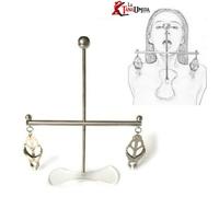 Estrattore tira capezzoli Sadomaso per giochi erotici bondage intimo BASE TRASP.