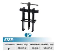 Estrattore Universale A Due Morso Per Cuscinetti In Carbonio