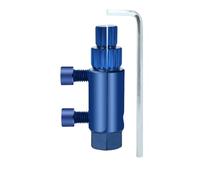 Estrattore universale for viti di riparazione for valvole angolari for rubinetti, strumento di rimozione danni, riparazione valvole for tubi dell'acqua for 4/6 punti(Blue)