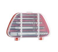 Estrattore Vite Spirale Set 6 Pezzi Acciaio al Carbonio con Custodia per Rimozio