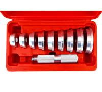 ESTRATTORI CUSCINETTI BOCCOLE SET 10 PZ CON VALIGETTA RUOTE AUTO MOTO CAMION
