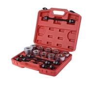 Estrattori Kit di strumenti universali per pressare e tirare da 27 pezzi | Set di attrezzi per montaggio e smontaggio boccole e guarnizioni di cuscinetti
