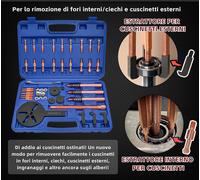 Estrattori per Cuscinetti Interni / esterni Estrattore a tre griffe 32-112mm