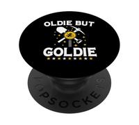 Estrazione dell'oro Estrazione dell'oro Ricerca dell'oro Miniera d'oro PopSockets PopGrip Adesivo