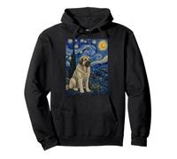 Estrela Mountain Dog Van Gogh Notte Stellata Felpa con Cappuccio