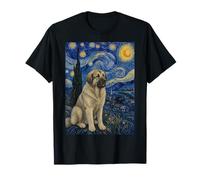 Estrela Mountain Dog Van Gogh Notte Stellata Maglietta