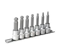 Estremità a Sfera Esagonale Presa Punta Set 7pc Metrico 1cmSq Drive 62mm -