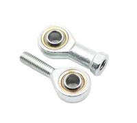 Estremità asta 5mm6mm8mm10mm12mm Maschio/Femmina SA SI T/K POSA8 PHSA8 Giunto sferico con filettatura metrica Cuscinetto terminale(SI5 5mm,Left Thread)