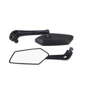 Estremità Barra Retrovisore Specchietto Universale Manubrio Moto 8/10Mm | Specchietti End Bar Moto Per Cafe Racer Scooter Motocross Specchio Resistente Agli Urti