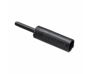 Estremità del manicotto con linguetta corta per la leva Shimano Noir