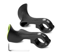 Estremità della barra della bicicletta Design ergonomico Manubrio della bici Manubrio della bicicletta in nylon Comode impugnature fluorescenti Accessorio da ciclismo (Color : A)