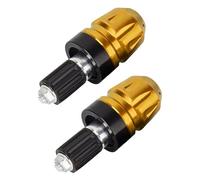 Estremità della barra Generico Robusto alloggiamento in lega di alluminio Protezioni terminali con presa forte Componenti di inserimento della barra stabili Comfort di guida migliorato Protezioni