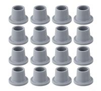 Estremità in gomma da 60 mm per gambe della sedia da doccia con inserto in metallo, adatta a tubi dritti di diametro 28 30 mm, fornisce una presa sicura e stabilità per un uso più sicuro (16 pezzi)