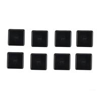 Estremità in plastica per profilo solare PV 40 x 40, coperture protettive per sigillare le estremità della guida di montaggio, prevenire l'ingresso di acqua e rumore, 8 pezzi