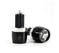 Estremità manopole manubrio Per Keeway Per Hurricane 50 Per Vieste 300 Per Zahara Per Cityblade Per K-Light RKV RKF 125 RKS 150 Tappo Manopole Manubrio Moto(Argento)