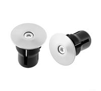 Estremità manubrio in alluminio per bicicletta, 16-22 mm, blocco di espansione in alluminio (argento)