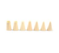 Estremità ondulate del manicotto in nylon - set di 7 pezzi. Hendi