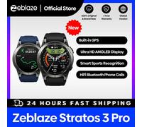 [Estreno mondiale 2024] Zeblaze Stratos 3 Pro GPS Smart Watch GPS integrato Display AMOLED da 1,43 pollici Chiamate telefoniche Bluetooth per uomo