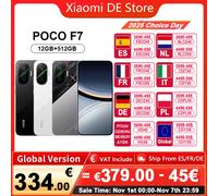 【Estreno mondiale】POCO F7 5G Versione globale Snapdragon ® 8s Gen 4 NFC 6.83 Display AMOLED 1.5K Fotocamera 50MP OIS 6500mAh Smartphone