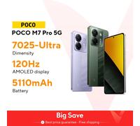 【Estreno mondiale】POCO M7 Pro 5G Versione globale Dimensity 7025-Ultra 120Hz FHD+ Display AMOLED per la cura degli occhi Fotocamera da 50 MP con OIS NFC 12GB 512GB Green