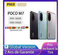 【Estreno mondiale】POCO M7 Versione globale Smartphone Snapdragon 685 Batteria da 7000 mAh Immersivo 6,9" FHD+ Display NFC 33 W Ricarica 8GB 256GB Black