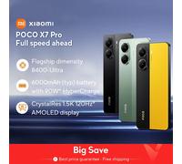 POCO X7 Pro 16,9 cm (6.67") Doppia SIM 5G 12 GB 512 GB 6000 mAh Nero, Giallo