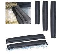 Estresen - Sacchi anti-allagamenti, 6 pezzi da 150 × 20 cm, protezioni da allagamenti e inondazioni d'acqua per porte di casa, garage e cantine, attivati dall’acqua