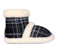 ESTRO Ciabatte Donna Invernali Chiuse - Pantofole Lana Ciabatte Donna Lana Babbucce Uomo Invernali Pantofole Uomo Calde B03 (40/41, Scacchi)
