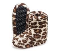 ESTRO Ciabatte Donna Invernali Chiuse - Pantofole Uomo Calde Ciabatte Donna Lana Babbucce Uomo Invernali Pantofole Lana B06 (40, Giraffa)