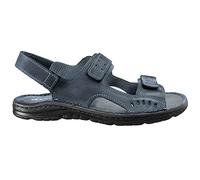 ESTRO Ciabatte Uomo Estive Pelle - Sandali Uomo Estivi Pelle Ciabatte Sandalo con Suola Gomma Antiscivolo s2 (43 EU, Grafite)